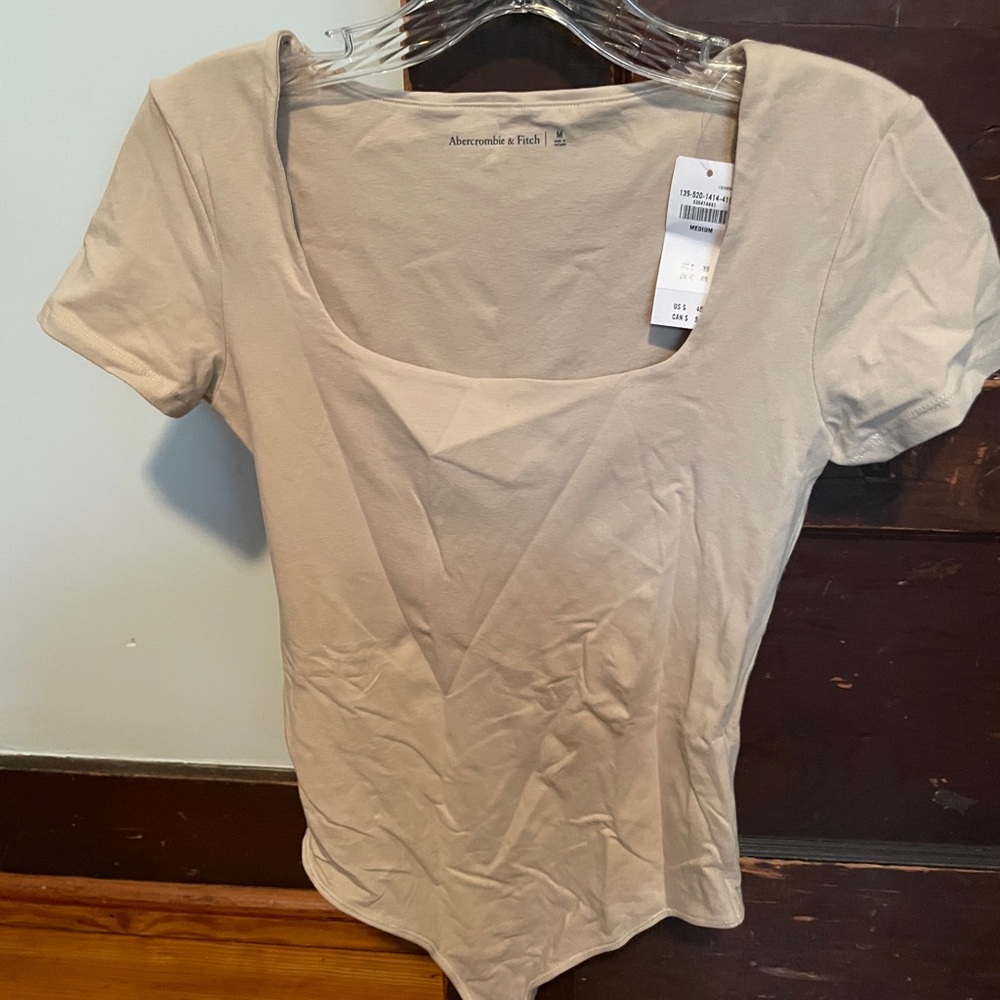Abercrombie & Fitch Women's Tan bodysuit